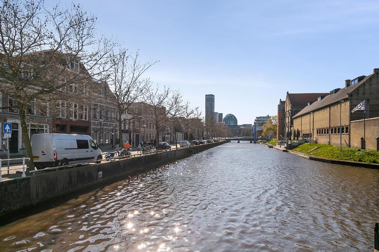 Uniek Verblijf In Herenhuis, Eigen Appartement Op De Tweede Etage Van Ons Huis Leeuwarden Exterior foto